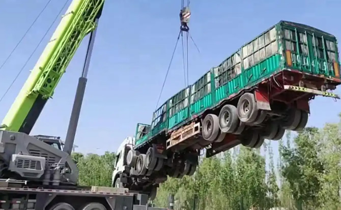 永年道路脱困救援案例